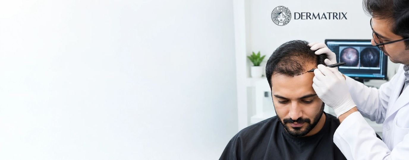 How Can a Hair Specialist at Dermatrix Clinic Help With Hair Fall?