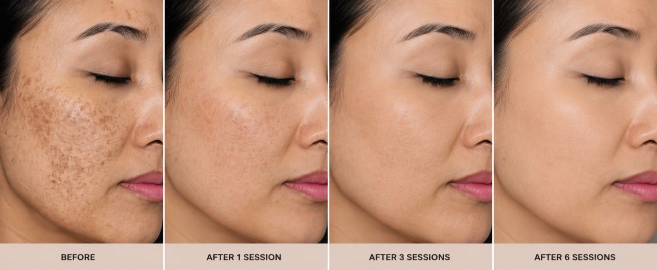 Hyperpigmentation Treatment Results Section Four