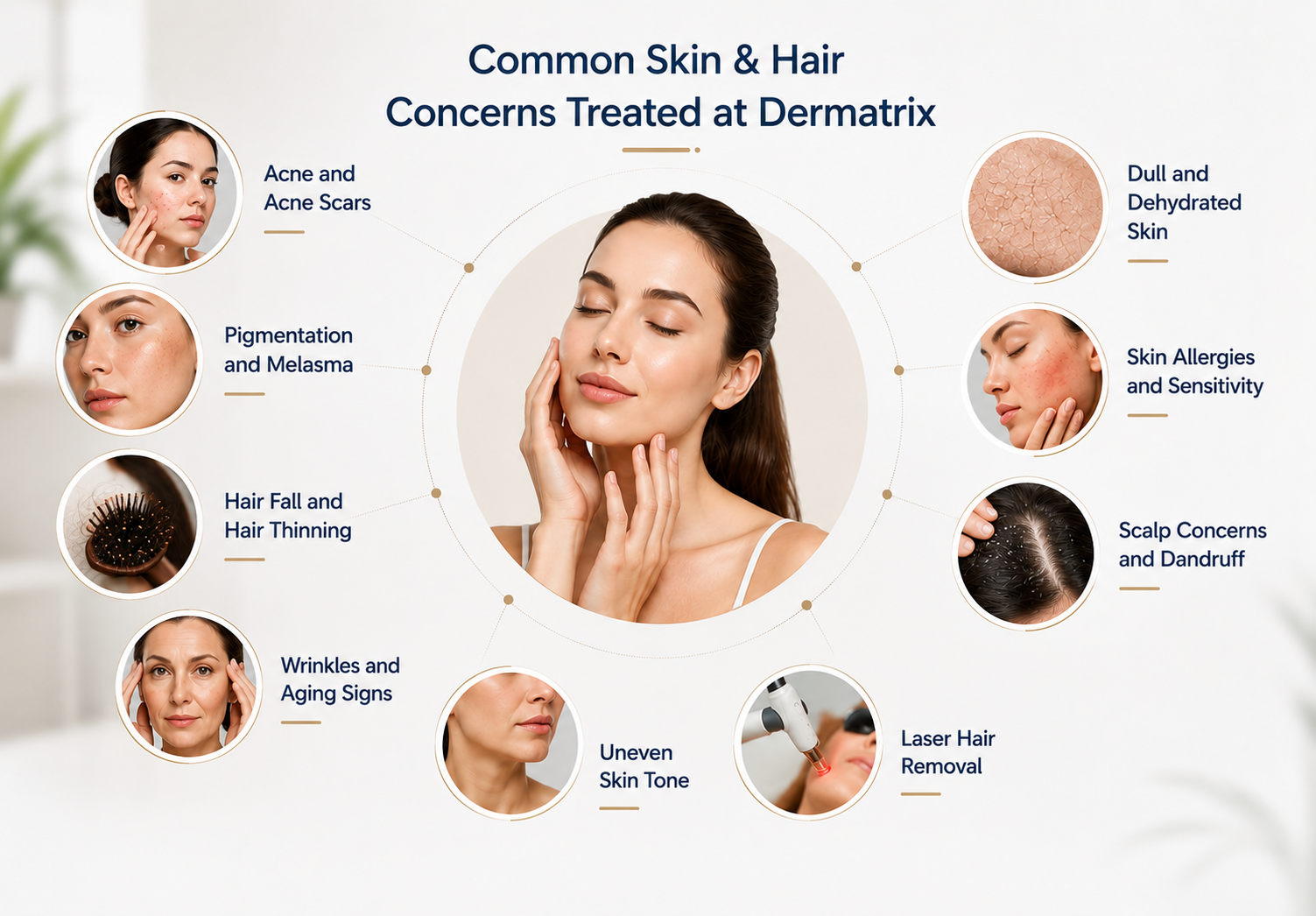 Skin Hair Concerns Treated At Dermatrix Section Six